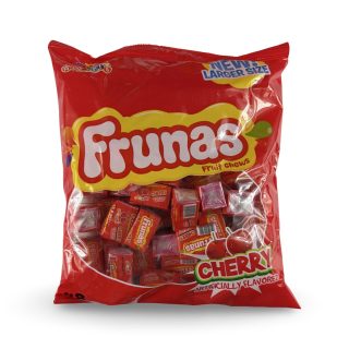 Albert's Frunas Traditional Chewy Fruity Candy – Full Size Bag | Cherry