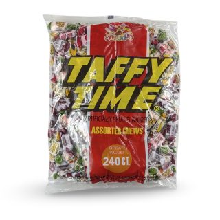 Albert's Fruit Chews – Classic Chewy Candy 240 Ct Bag | Individually Wrapped, Taffy Time