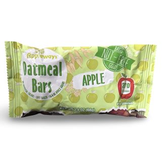Appleways Whole Grain Apple Oatmeal Bar | 2.4 Oz | Pack of 12