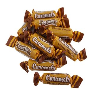 Atkinson's Nostalgic Vanilla Caramels, 12 oz. Bag, New Orleans Caramels