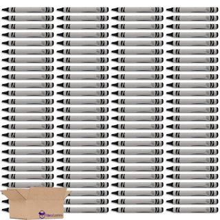 Black Crayon Bulk Value Pack 100 Count