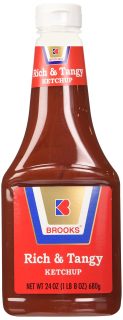 Brooks Rich & Tangy Canadian Ketchup 24oz - 3 Pack