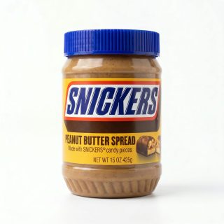 Candy & Cookie Peanut Butter Spread 15 oz Jar, Snickers