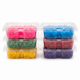 Carlotta's Bakery Rock Candy Crystals, 1 lb Tub | 6 Tub Variety Pack