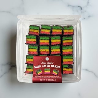 Carlotta's Authentic Italian Rainbow Cookies | 13 Ounces