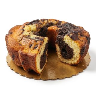 Carlotta's Bakery Authentic New York Round Coffee Cakes Bundle, Apple Cinnamon, Chocolate Marble and Cinnamon Walnut