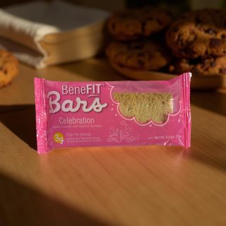 Celebration Birthday Cake BeneFit Bars School Snacks, 2.5 Oz, Pack of 12