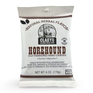 Claeys Old Fashioned Nostalgic Hard Candy – 6 oz Bags, 4 Pack | Horehound