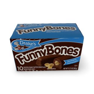 Drake's Snack Cakes Multipack Box, Funny Bones, 10 Count Box