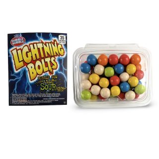 Dubble Bubble Gumball Tub – Classic & Filled Bubble Gum | Filled Lightning Bolts