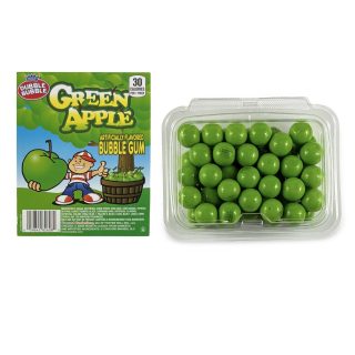 Dubble Bubble Gumball Tub – Classic & Filled Bubble Gum | Green Apple