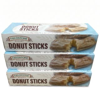 Fieldstone Bakery Snack Cakes & Pastries | Donut Sticks (3 Boxes)