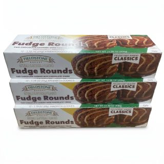 Fieldstone Bakery Snack Cakes & Pastries | Fudge Rounds (3 Boxes)