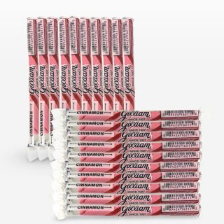 Gilliam Nostalgic Candy Sticks – Classic Retro Sweet Treats | Cinnamon Flavor, 20 Count