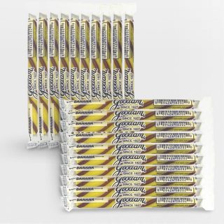Gilliam Nostalgic Candy Sticks – Classic Retro Sweet Treats | Banana Flavor, 20 Count
