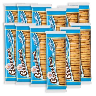 Grandma's Big Size Vanilla Sandwich Creme Cookies – 3.03 oz Packs, 12 Count