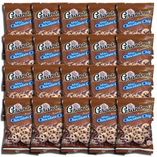 Grandma's Whole Grain Mini Chocolate Chip Cookies, 1.22 Oz, 20 Ct