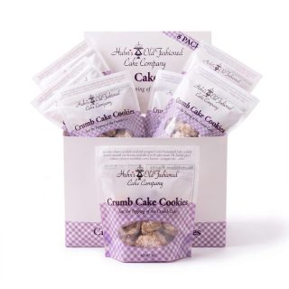 Hahn's Old Fashioned Crumb Cake Cookies, Box of 8 (2oz Bags)