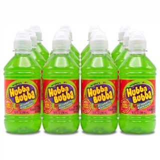 Hubba Bubba After-School Drinks, 10 oz Bottles | Strawberry Watermelon (12 Bottles)