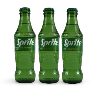 Imported Middle Eastern Sodas, 3 Glass Bottles | Sprite