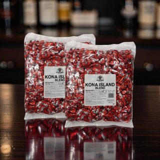 Coffee Rio Kona Island Blend Premium Coffee Candy 6 lb Total, Individually Wrapped 2 Pack (3 lb Each)