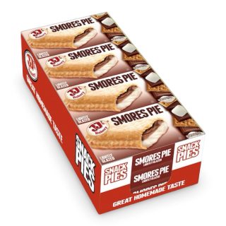 JJ's Bakery Limited Release Glazed Fruit Pies – 4 oz, 12 Pack | S'mores