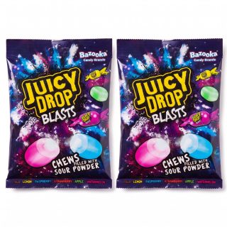 Juicy Drop UK Imported Candy | Juicy Drop Blasts, 120g, 2 Bags