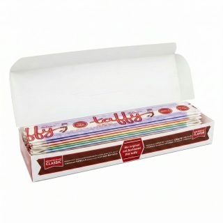 McCraws Giant Flat Taffy Candy | 24 Invidually Wrapped Foot Long  Taffy of Assorted Country Classics Flavors