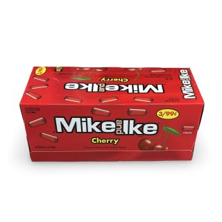 Mike & Ike Chewy Candy – 24 Count Theater Box, Cherry