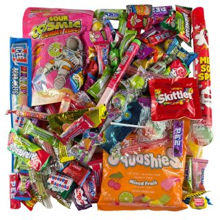 Mixed Wrapped Branded Candy 5 lb Ultimate Variety Mix, Sweet, Sour & Full Size Assortment