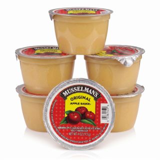 Musselman's Applesauce Cups | 6 x Original Applesauce Cups 4 oz