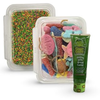 Nerds Cluster Candy Making Kit, 1 lb Swedish Candy + Baby Nerds + Watermelon Sour Ooze