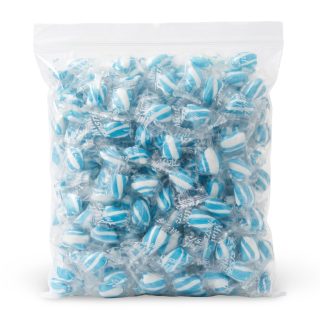 Nostalgic Hard Candy Mix 2 lb Bags, Atkinson's Mint Twist |Light Blue & White