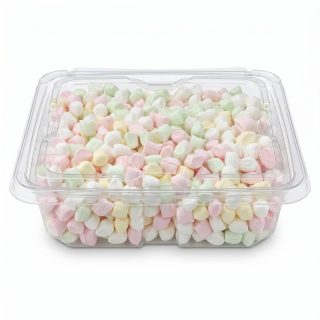 Nostalgic Meltaway Mint Candies, Soft Pastel Mint 2 lb Tub