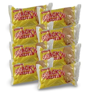 Nostalgic Whole Grain School Mini Loaf Cakes – 8 Pack | Muffintown- Banana