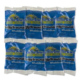 Nostalgic Whole Grain School Mini Loaf Cakes – 8 Pack | Muffintown- Fudge Brownie