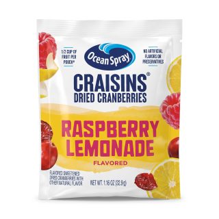 Ocean Spray Craisins Individual To-Go Packs, 20 Ct - Raspberry Lemonade