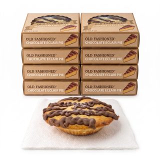 Old Fashioned 4" Mini Snack Pies, 8 Pack | Chocolate Eclair