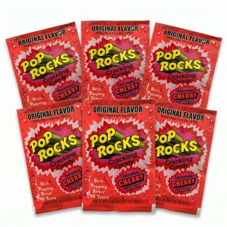 Pop Rocks Popping Candy, Gum & Dips 6 Pack | Cherry