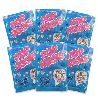 Pop Rocks Popping Candy, Gum & Dips 6 Pack | Cotton Candy