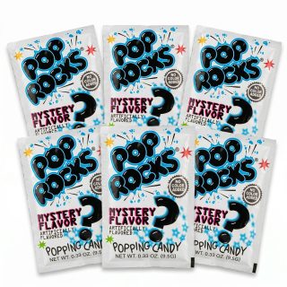 Pop Rocks Popping Candy, Gum & Dips 6 Pack | Mystery