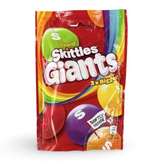 Skittles UK Imports, Giants 3x Bigger, Fruits 132 gm bag