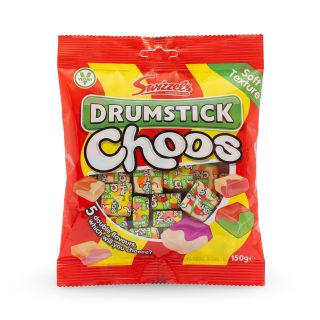 Swizzels Choos UK Imported Candy | Choos Drumstick 150g Bag