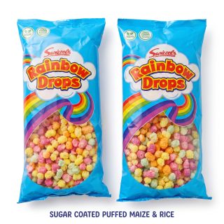 Swizzels UK Imported Candy | Rainbow Drops 70g, 2 Bags