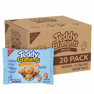 Teddy Grahams Honey Graham Snacks | 20 pack