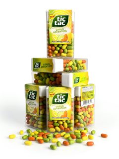 Tic Tac 100 Count Mint Packs – 6 Pack Bundle (600 Total Mints) | Citrus Adventure