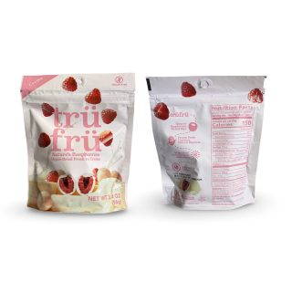 Tru Fru Chocolate & Creme Covered Hyper-Dried Fresh Fruit 6 Flavor Variety Pack