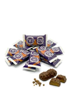Twin Bing Chocolate Candy Bars – 12 Pack | Caramel