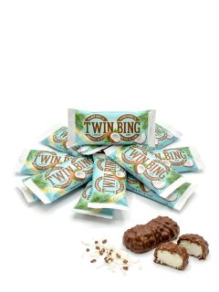 Twin Bing Chocolate Candy Bars – 12 Pack | Coconut