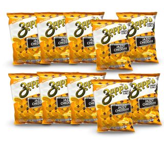 Zapp's Potato Chips 10 Pack – 1.5 oz Bags | Jazzy Cheez Curls